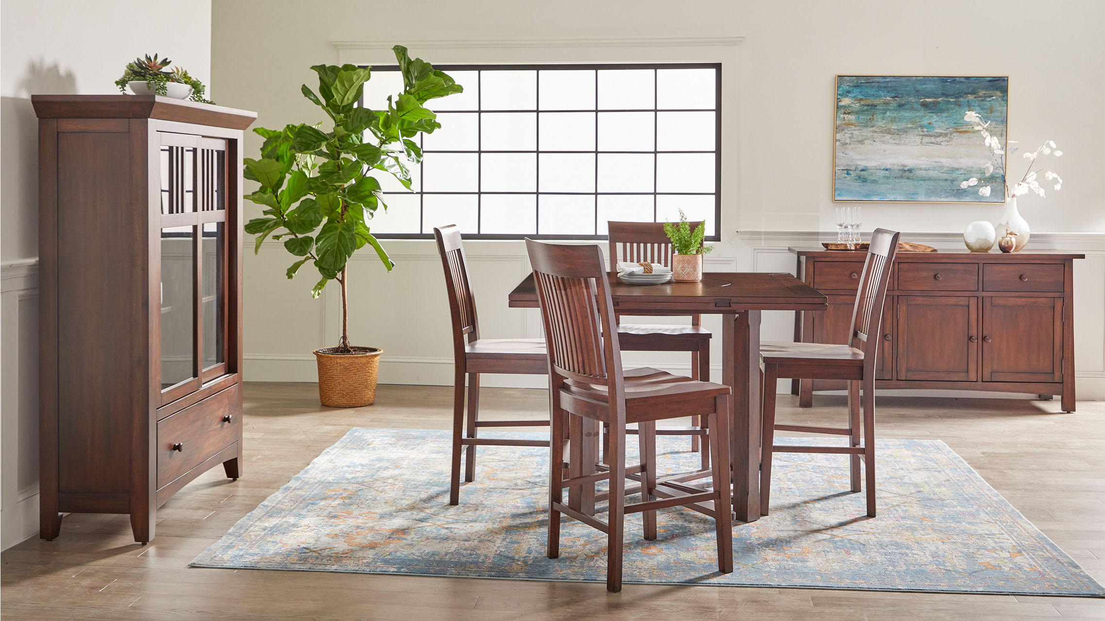 Mahogany Expression Dining / Office Bar Stool Napa Furniture Design