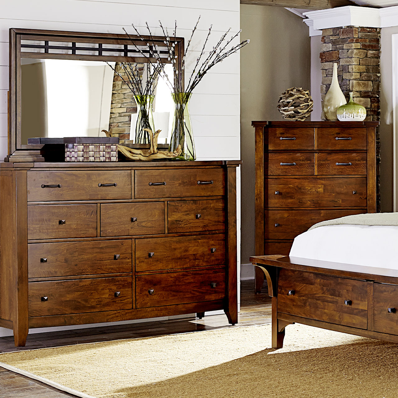 Whistler Retreat Bedroom Mirror Napa Furniture Design