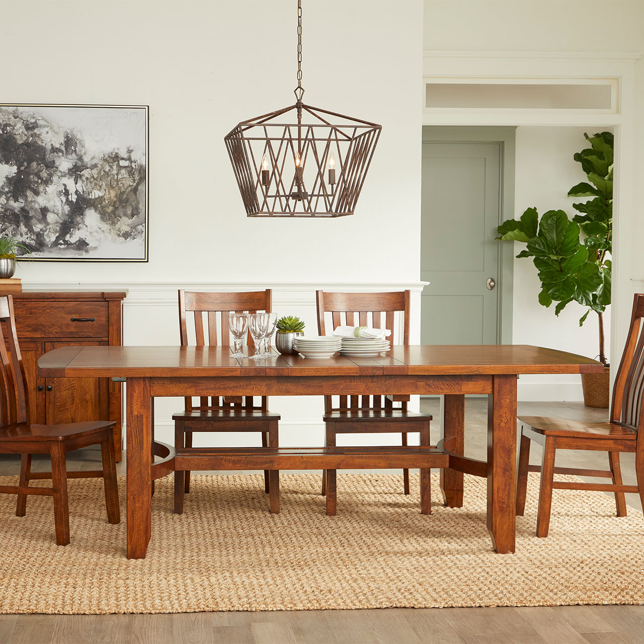 Whistler Retreat Dining Table with Extension Napa Furniture Design
