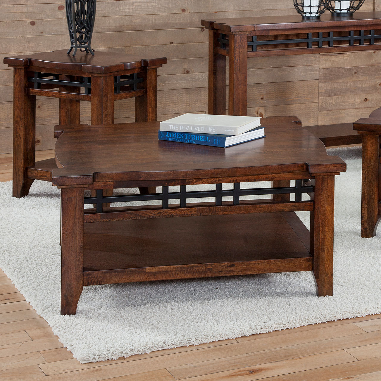 Whistler Retreat Occasional Cocktail Table (Square) - Napa Furniture Design