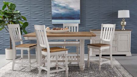 Grand Louie Blanc Dining Pedestal Base